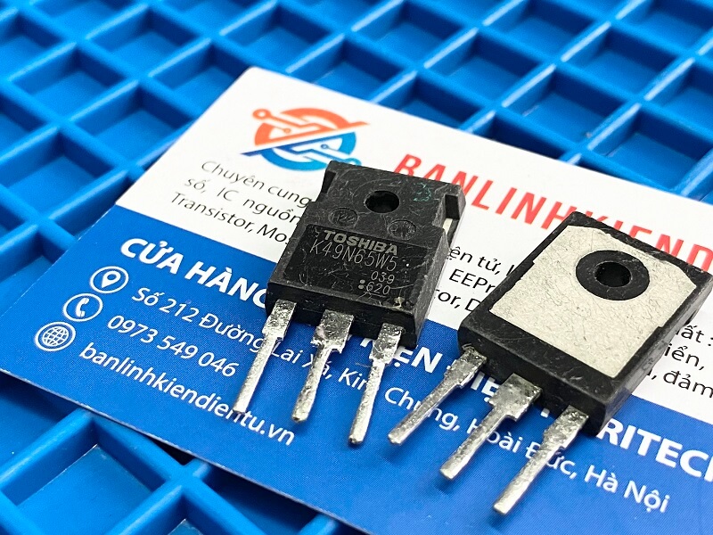 K49N65W5 TK49N65W5 Mosfet Kênh N 49A 650V TO247 (tháo máy) 2 K49N65W5 TK49N65W5 Mosfet Kênh N 49A 650V TO247 (tháo máy) - Ảnh 2