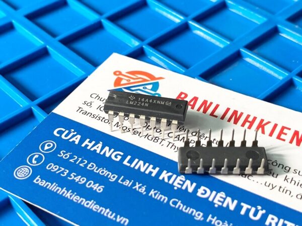 LM224N LM224 IC OPAMP DIP-14 (chính hãng)