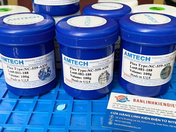 Mỡ hàn Amtech NC-559-ASM 100g Cao Cấp - Ảnh 3