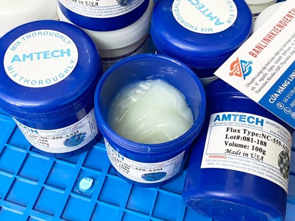 Mỡ hàn Amtech NC-559-ASM 100g Cao Cấp