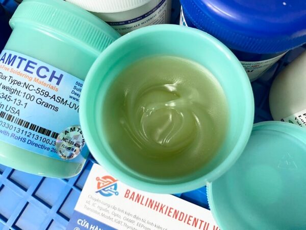 Mỡ hàn Amtech NC-559-ASM-UV(TPF) 100g Cao Cấp - Ảnh 2