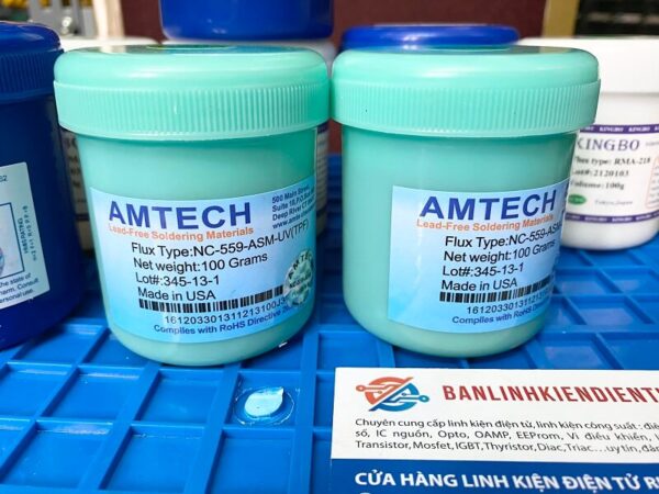 Mỡ hàn Amtech NC-559-ASM-UV(TPF) 100g Cao Cấp - Ảnh 3
