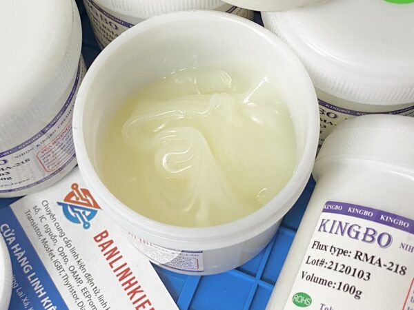 Mỡ hàn, dung dịch trợ hàn KINGBO RMA-218 100g Cao Cấp - Ảnh 2