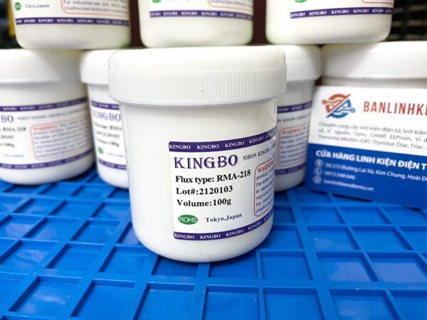 Mỡ hàn, dung dịch trợ hàn KINGBO RMA-218 100g Cao Cấp - Ảnh 3