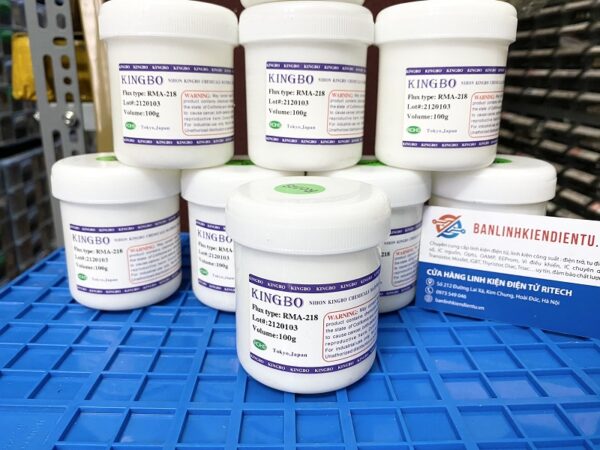 Mỡ hàn, dung dịch trợ hàn KINGBO RMA-218 100g Cao Cấp - Ảnh 4