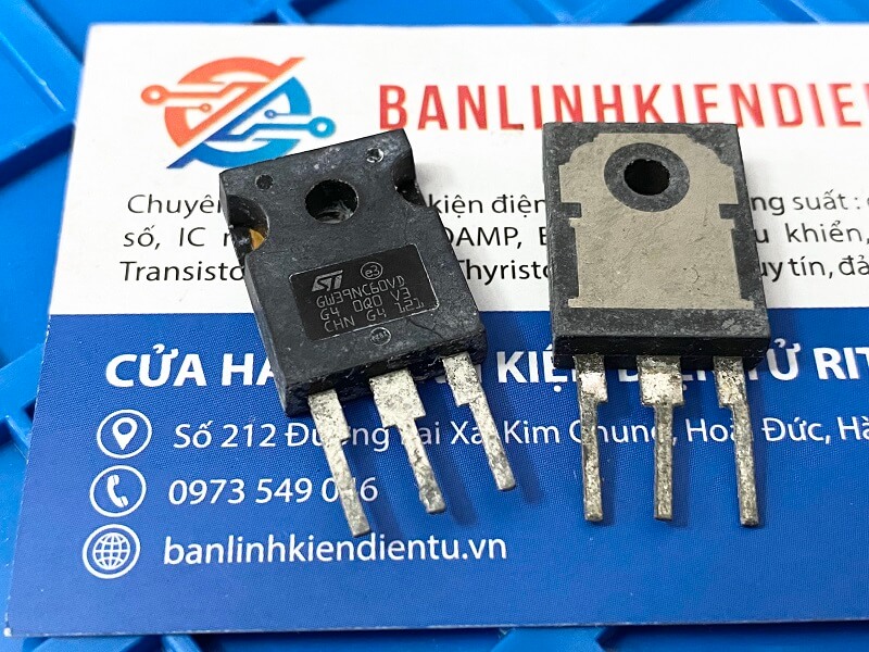 GW39NC60VD STGW39NC60VD 39N60 IGBT 40A 600V (tháo máy) 2 GW39NC60VD STGW39NC60VD 39N60 IGBT 40A 600V (tháo máy) - Ảnh 2