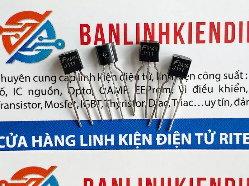 J111, 2SJ111 Mosfet Kênh P 40V 0.02A TO-92 1 Mosfet J111