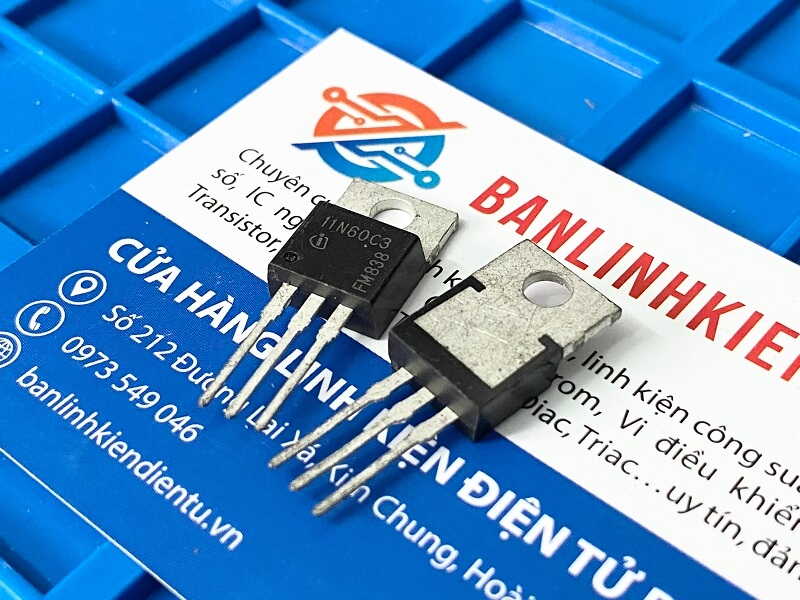 11N60C3, SPP11N60C3 Mosfet Kênh-N 11A 600V TO-220FP 1 11N60C3, SPP11N60C3 Mosfet Kênh-N 11A 600V TO-220FP