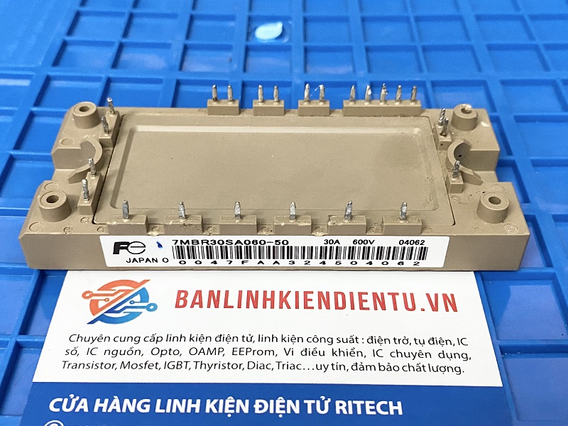 7MBR30SA060-50 Module IGBT 30A 600V (tháo máy) 2 7MBR30SA060-50 Module IGBT 30A 600V (tháo máy) - Ảnh 2