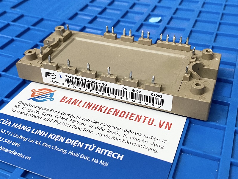 7MBR30SA060-50 Module IGBT 30A 600V (tháo máy) 1 7MBR30SA060-50 Module IGBT 30A 600V (tháo máy)