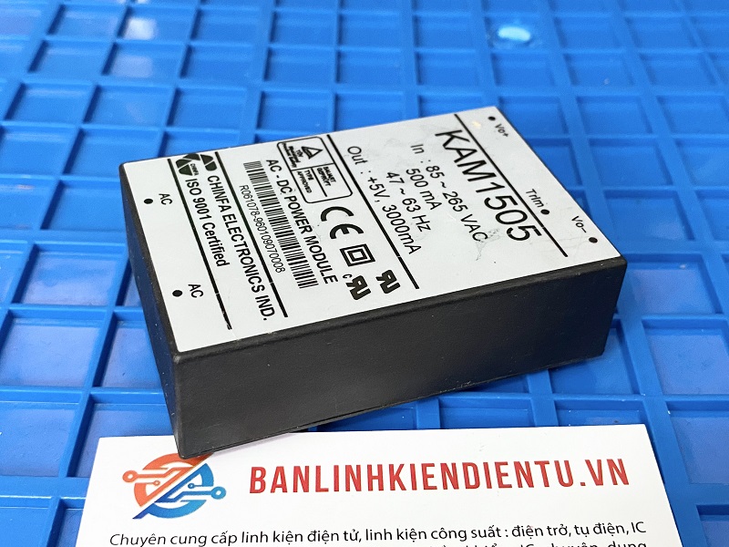 KAM1505 Bộ nguồn AC-DC CHINFA (tháo máy) 2 KAM1505 Bộ nguồn AC-DC CHINFA (tháo máy) - Ảnh 2