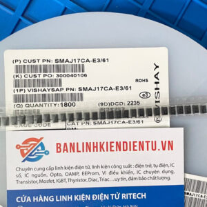 SMAJ17CA-E3/61 SMAJ17CA XR Diode 17V DO-214AC 3 SMAJ17CA XR 2