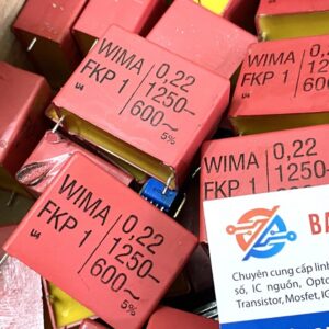 Tụ WIMA 0.22uF 1250VDC 600VAC (tháo máy)