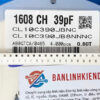 tu dan 39pF 0603 50V
