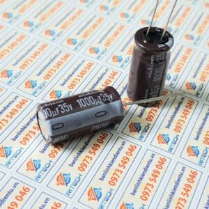 Tụ hóa nichicon 1000uF 35V kích thước 13x25mm