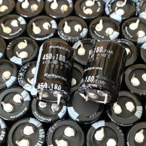 Tụ hóa Rubycon 180uF 450V kích thước 22x30mm