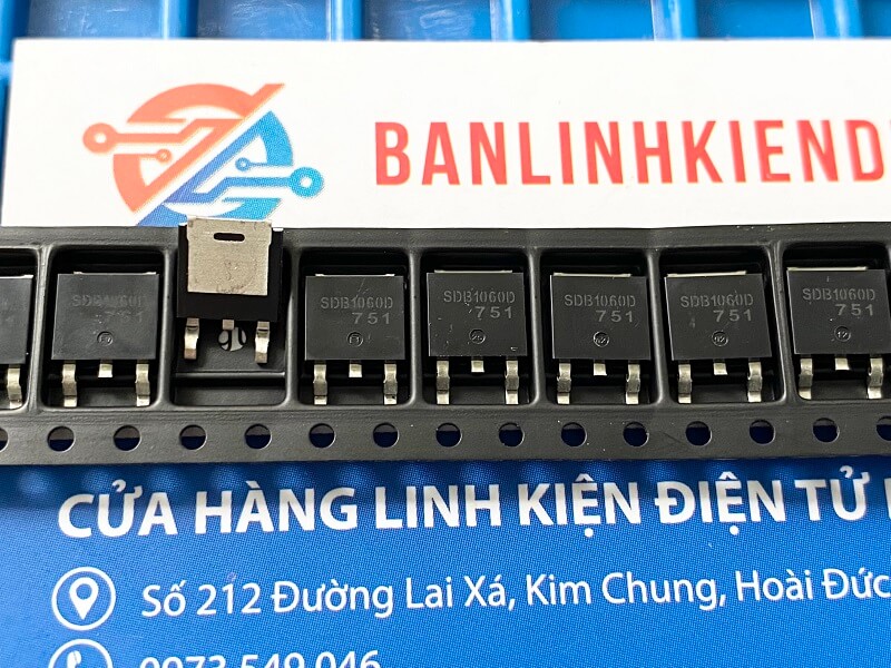SDB1060D Diode 10A 60V TO-252 1 SDB1060D Diode 10A 60V TO-252