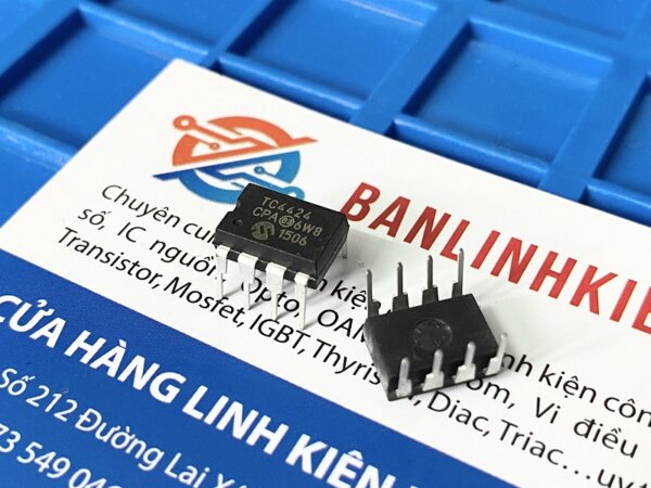 TC4424CPA, TC4424 IC điều khiển Mosfet DIP-8 (nhập khẩu)