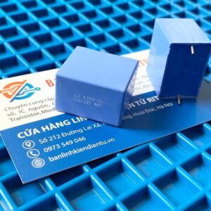 Tụ lọc nguồn AC 2u2 K275V 2.2uF 275VAC (chính hãng xịn)