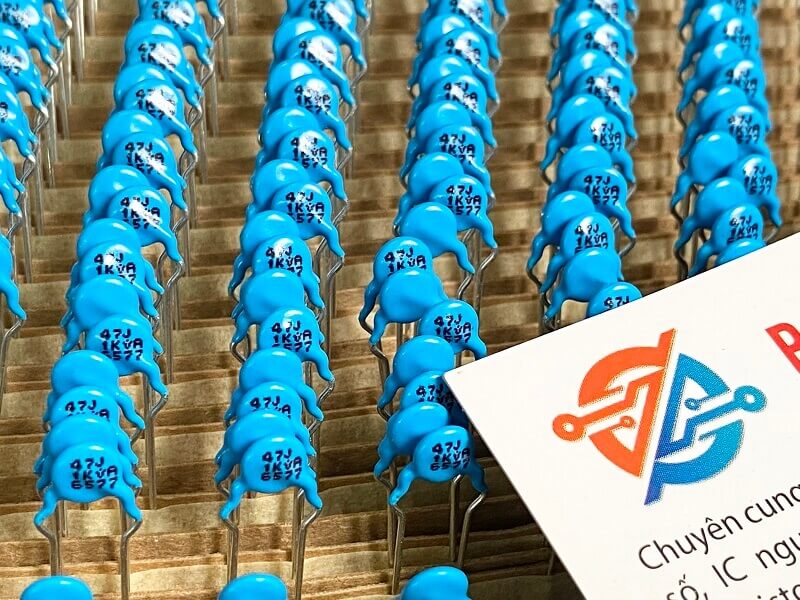 Tụ cao áp, tụ gốm 47J 1KV 1000V 2 Tụ cao áp, tụ gốm 47J 1KV 1000V - Ảnh 2