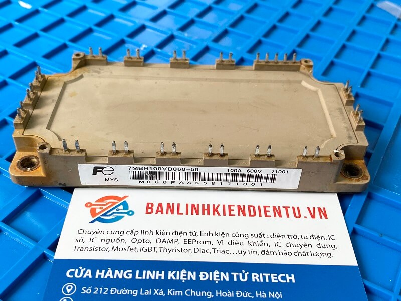 7MBR100VB060-50 Module IGBT 100A 600V (tháo máy) 2 7MBR100VB060-50 Module IGBT 100A 600V (tháo máy) - Ảnh 2