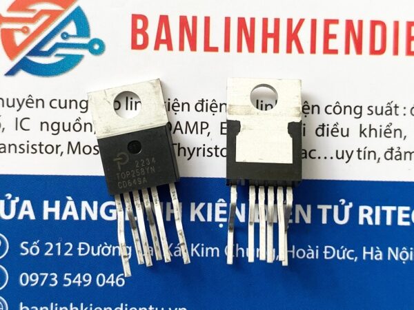TOP258Y, TOP258YN IC nguồn công suất 105w TO-220 (chính hãng) - Ảnh 2