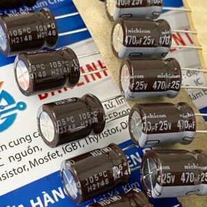 Tụ hóa 470UF 25V Nichicon