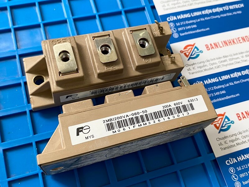 2MBI200VA-060-50 Module IGBT 200A 600V (tháo máy) 2 2MBI200VA-060-50 Module IGBT 200A 600V (tháo máy) - Ảnh 2