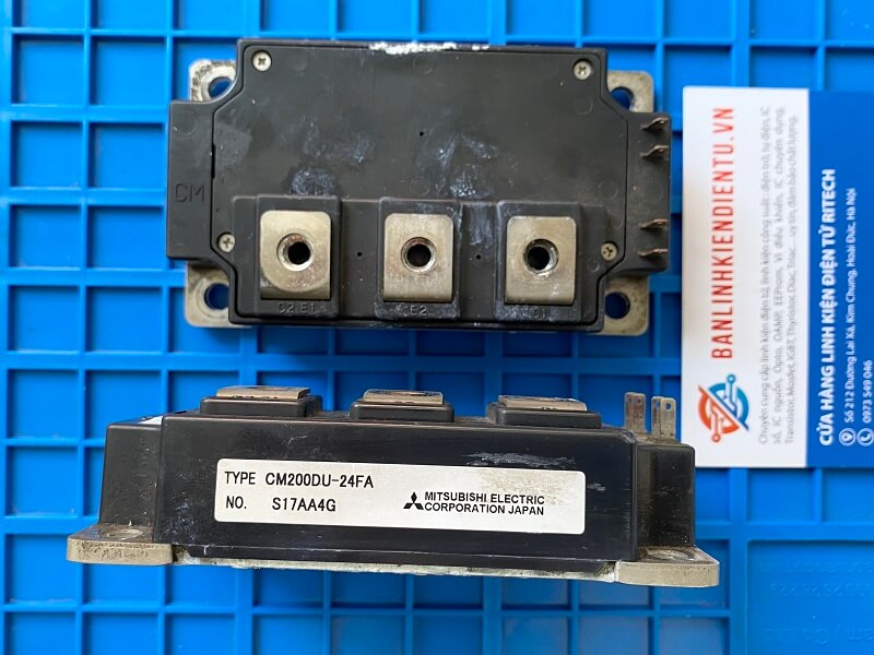 CM200DU-24FA Module IGBT 200A 1200V (tháo máy) 1 CM200DU-24FA Module IGBT 200A 1200V (tháo máy)