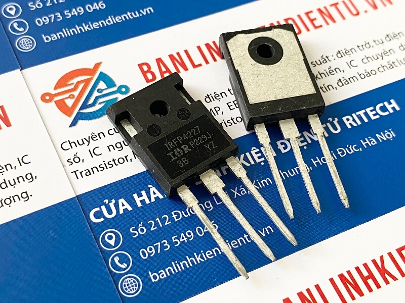 IRFP4227 Mosfet Kênh N 65A 200V TO-247 2 IRFP4227 Mosfet Kênh N 65A 200V TO-247 - Ảnh 2