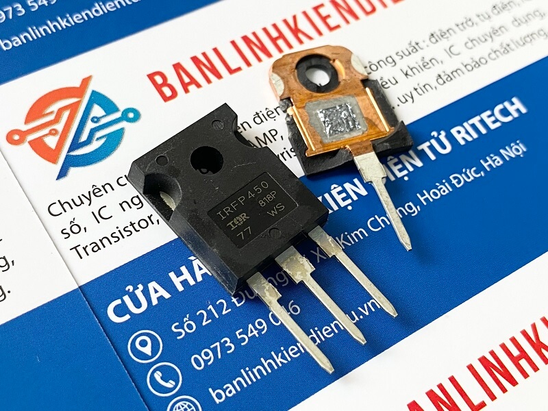 IRFP450 IRFP450A Mosfet Kênh N 14A 500V TO-247 2 IRFP450 IRFP450A Mosfet Kênh N 14A 500V TO-247 - Ảnh 2