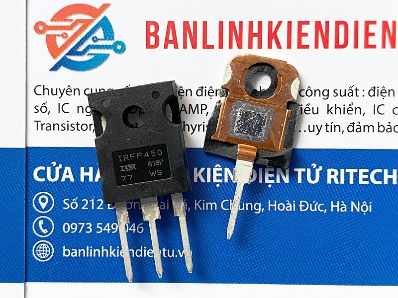 IRFP450 IRFP450A Mosfet Kênh N 14A 500V TO-247 1 IRFP450 IRFP450A Mosfet Kênh N 14A 500V TO-247