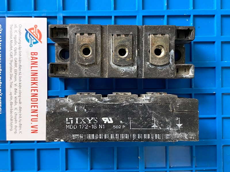 MDD172-16N1 IXYS Module diode 1600V (tháo máy) 1 MDD172-16N1 IXYS Module diode 1600V (tháo máy)