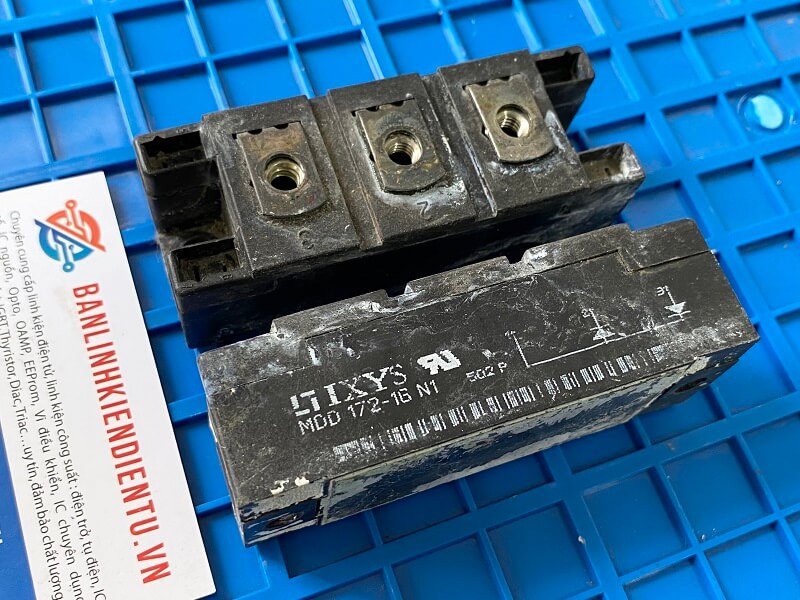 MDD172-16N1 IXYS Module diode 1600V (tháo máy) 2 MDD172-16N1 IXYS Module diode 1600V (tháo máy) - Ảnh 2