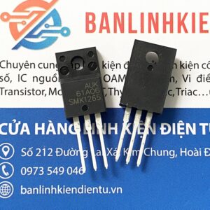 SMK1265 SMK1265F Mosfet kênh N 12A 650V TO-220 5 SMK1265 3