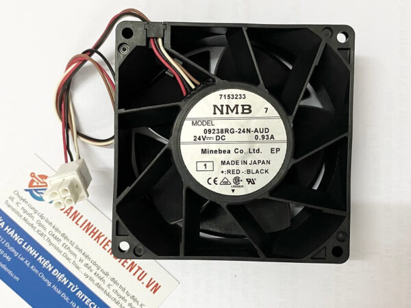 Quạt NMB 09238RG-24N-AUD 24VDC 0.93A 92x92x38mm 4 dây