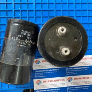 Tụ hóa 5600uF 400V Nippon kích thước 77x130mm 4 5600uf 400V nippon phi 77 cao 130 1
