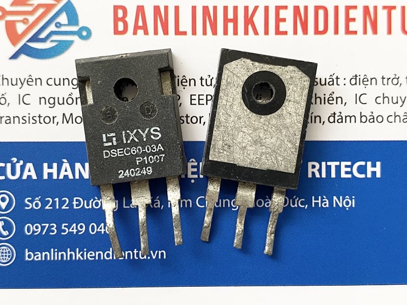 DSEC60-03A Diode 30A 300V TO-247 Tháo máy 1 DSEC60-03A Diode