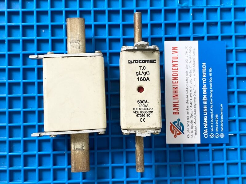 Cầu chì Socomec 160A 500VAC 1 cầu chì 160A 500V