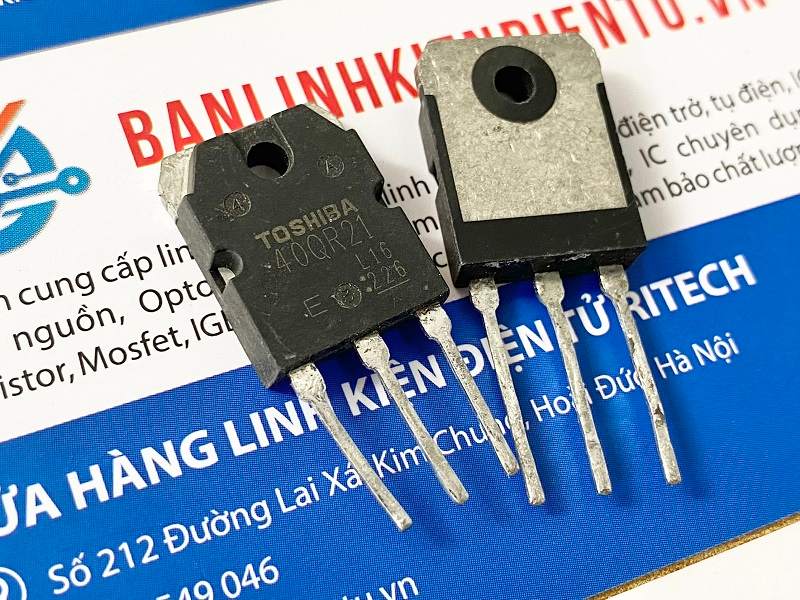40QR21, GT40QR21 IGBT 40A 1200V TO-3P (tháo máy) 2 40QR21