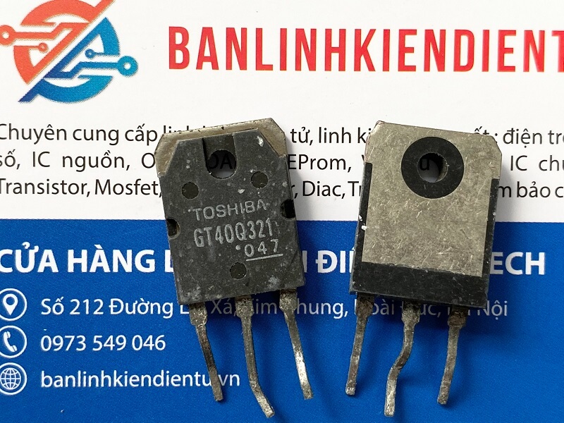 GT40Q321 IGBT bếp từ 42A 1200V TO-3P (tháo máy) 1 GT40Q321 tháo máy