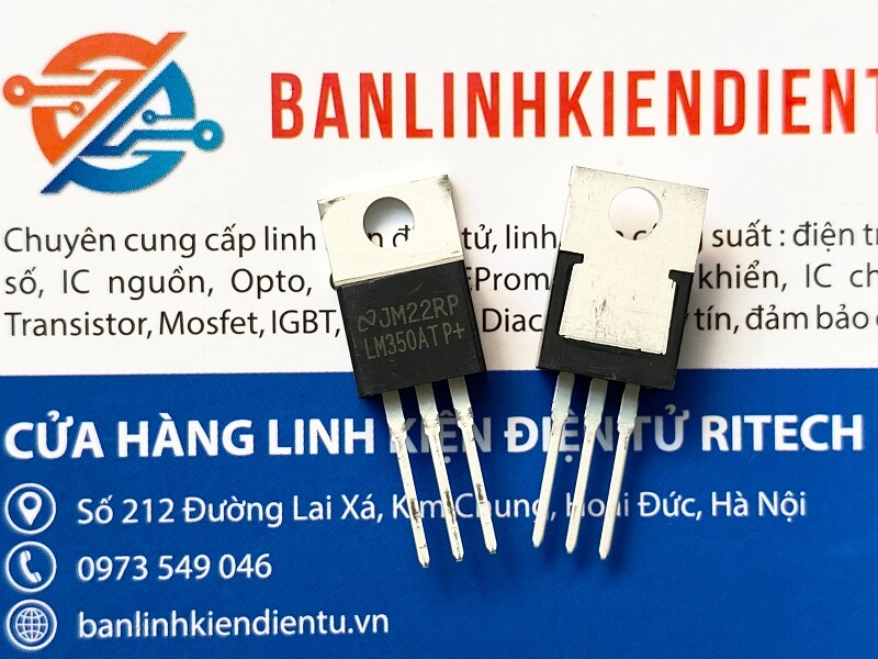 LM350AT, LM350 IC nguồn 3A TO-220 2 LM350AT