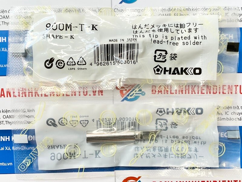 Đầu mũi hàn HAKKO 900M-T-K dao to (hàng nhật) 2 900M-T-K japan