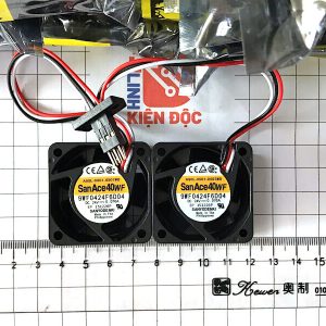 Alternative view of 9WF0424F6D04 A90L-0001-0507#B Quạt tản nhiệt 24VDC 0.076A 40x40x20mm 3 dây