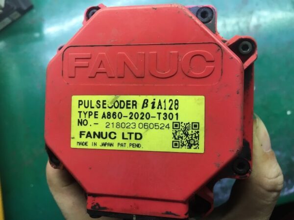 A06B-0061-B303 Servo motor Fanuc βiS 2/4000 tháo máy có phanh - Ảnh 4