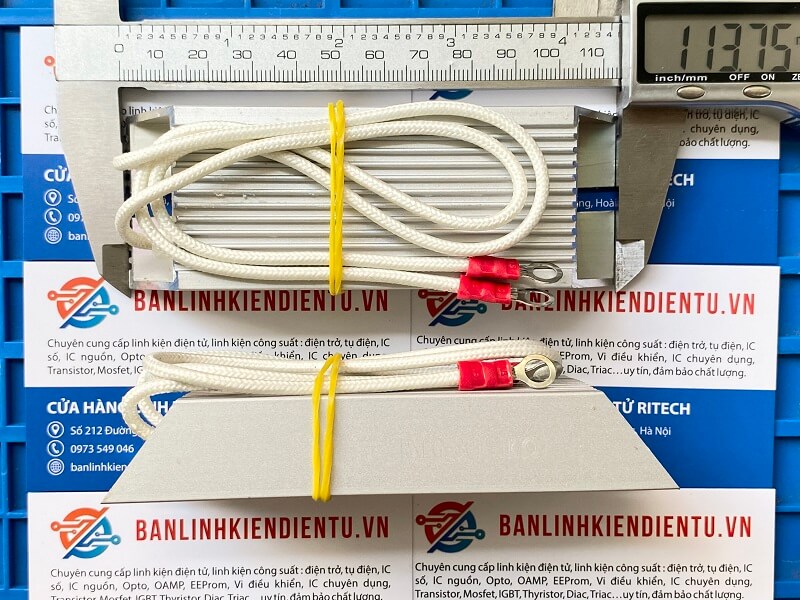 Điện trở xả vỏ nhôm RXLG 80W 1K 2 Điện trở xả 80W 1K