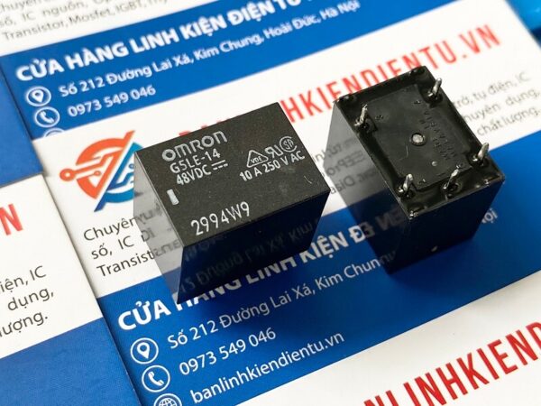 G5LE-14 48VDC-RELAY-5-CHAN