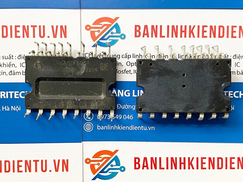 IC công suất IGCM10F60GA 10A 600V (tháo máy) 2 IGCM10F60GA tháo máy