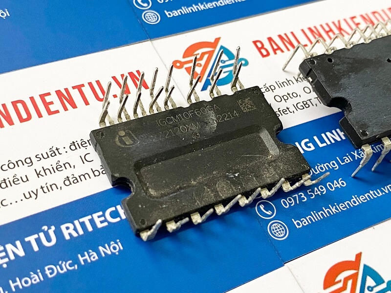IC công suất IGCM10F60GA 10A 600V (tháo máy) 1 IGCM10F60GA tháo máy