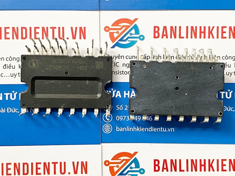 IC công suất IKCM15F60GA 15A 600V chính hãng (tháo máy) 2 IKCM15F60GA tm